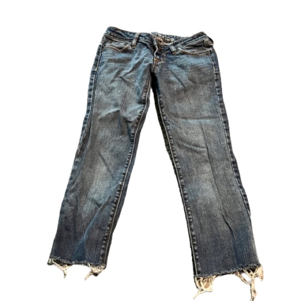 B Venice Raw Hem Capris